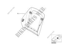 Individ. rear panel Basic /Sports seat for BMW 650i 2005