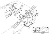 Lateral trunk floor trim panel for BMW M3 2000