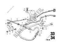 Levelling device/tubing rear for BMW 2500 1973