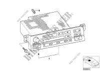 Modificat. Radio Reverse to Business for BMW 320i 2001