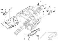 Mounting parts f intake manifold system for BMW 316ti 2001