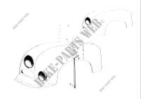 Mudguard front for BMW 501 1952