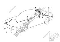Park Distance Control (PDC) for BMW 540i 1995