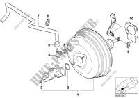 Power brake unit depression for BMW Z8 1998