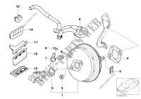 Power brake unit depression for BMW M3 1999
