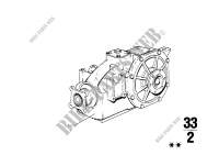 Rear axle drive for BMW 3.0S 1973