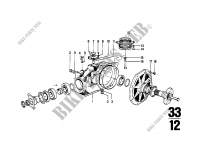 Rear axle drive parts for BMW 3.3L 1974