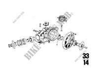 Rear axle drive parts for BMW 2800 1969