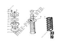 Rear axle suspension for BMW 3.0S 1973