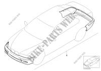 Retrofit kit M aerodyn. package for BMW 520i 1996