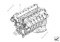 Short Engine for BMW 760Li 2002