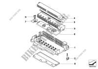 Single components for fuse box for BMW 316i 2001