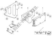 Single parts, SA 638, trunk for BMW M3 2000