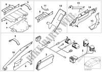 Single parts f Classic luggage compartm. for BMW 325i 2001