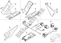 Single parts f Cordless lugga. compartm. for BMW 323i 1997