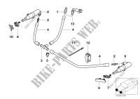 Single parts for head lamp cleaning for BMW 325i 2001