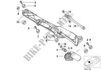 Single wiper parts for BMW 535i 1998