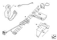 Sing.parts EricssonT Series,centre cons for BMW X5 3.0i 1999