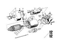 Starter parts for BMW 3.0S 1973