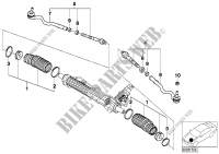 Steering linkage/tie rods for BMW 320i 2000