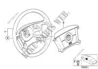 Steering wheel airbag for BMW 323i 1997