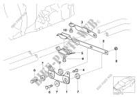 Suspension parts exhaust for BMW 330i 2000