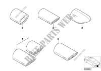Tailpipe trim for BMW 320d 1999