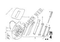Tool kit/Lifting jack for BMW 2500 1971