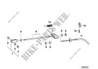 Trailer, indiv. parts, brake pull rods for BMW 325Ci 2000