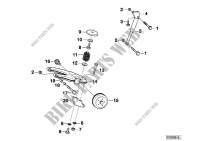 Trailer, indiv. parts, wheel suspension for BMW 525i 2000