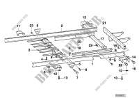 Trailer, individual parts, chassis frame for BMW 320i 1998