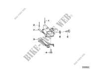 Trailer, individual parts, rear support for BMW 525i 2000