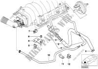 Vacuum control   engine for BMW 735i 1998