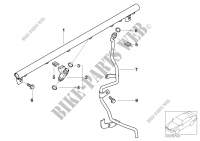 Valves/Pipes of fuel injection system for BMW M3 2000