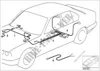 Wiring sets for BMW 750iL 1986