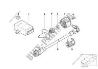 Electric parts, towbar for BMW 325i 2001