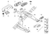 Air channel for BMW 545i 2002