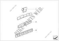 Balance weight, lead for BMW X5 3.0i 1999