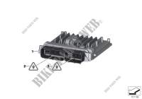 Basic control unit DME / MSV80.1 for BMW X3 3.0si 2006