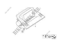 Central information display for BMW X3 2.0d 2006