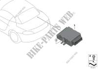 Control unit for fuel pump for BMW Z4 35is 2009