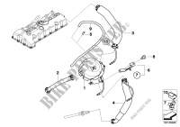 Crankcase Ventilation/oil separator for BMW 525xi 2004