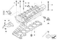 Cylinder head attached parts for BMW 728i 1998