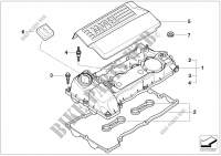 Cylinder head cover for BMW 316i 2003