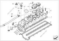 Cylinder head cover for BMW 535d 2004