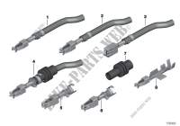 Double leaf spring contact for BMW X6 35iX 2014