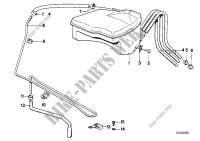 Expansion tank/tubing for BMW 520i 1986