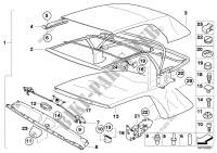 Folding top for BMW 320Cd 2004