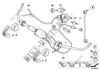 Front stabilizer bar/Dynamic Drive for BMW 745i 2001