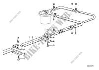 Fuel supply/tubing for BMW 323i 1979
